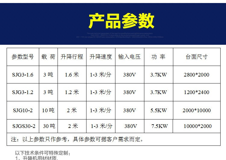 固定式單層剪叉電動(dòng)液壓升降機(jī)升降臺(tái)